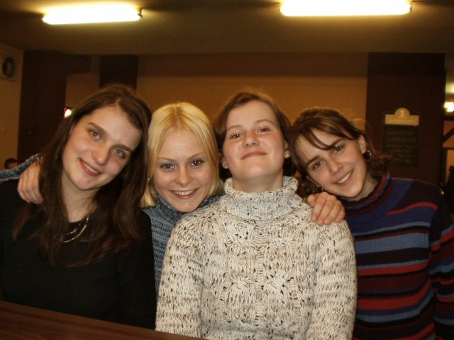 Míša, Dita, Hanka, Hanka