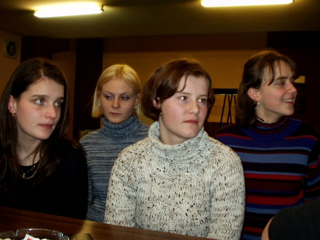 Míša, Dita, Hanka, Hanka